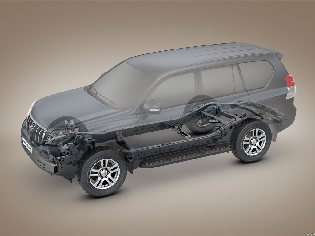 Toyota Land Cruiser Prado - 2009 HD wallpaper #65 - 1024x768