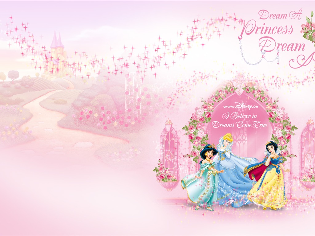 Princezna Disney karikatury tapety (1) #2 - 1024x768