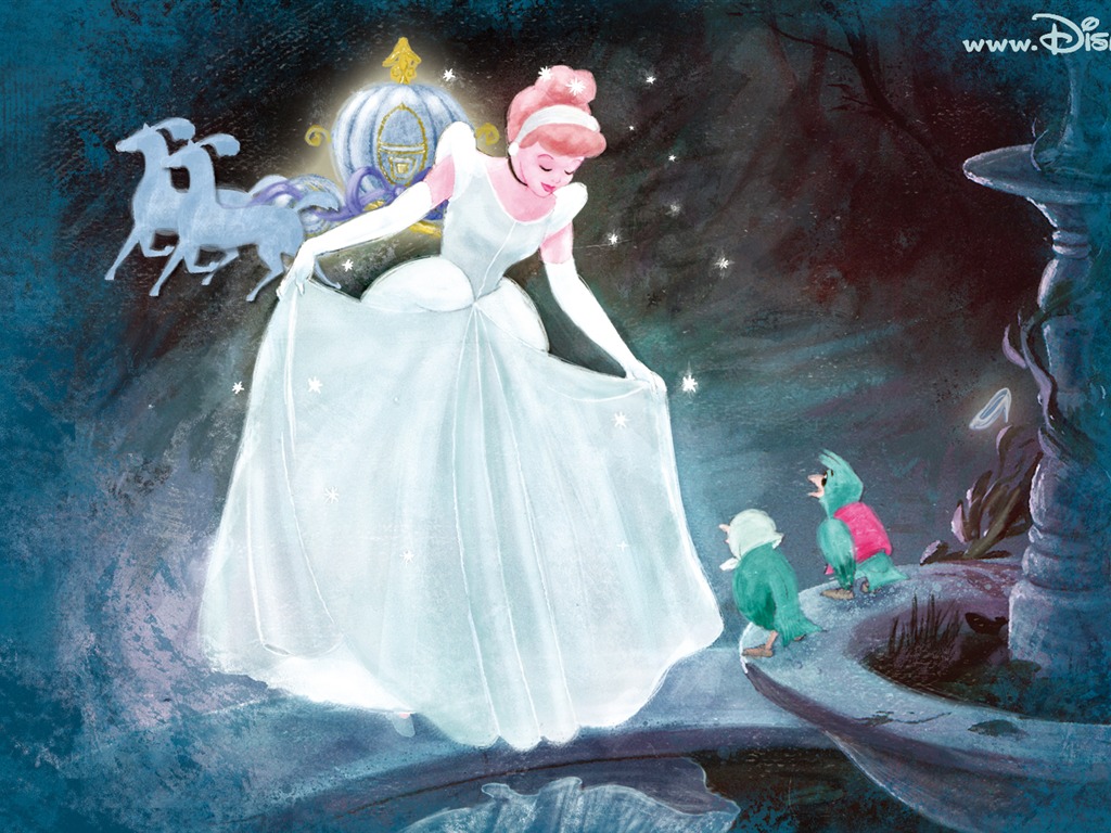 Princess Disney-Zeichentrickfilm Tapete (1) #4 - 1024x768