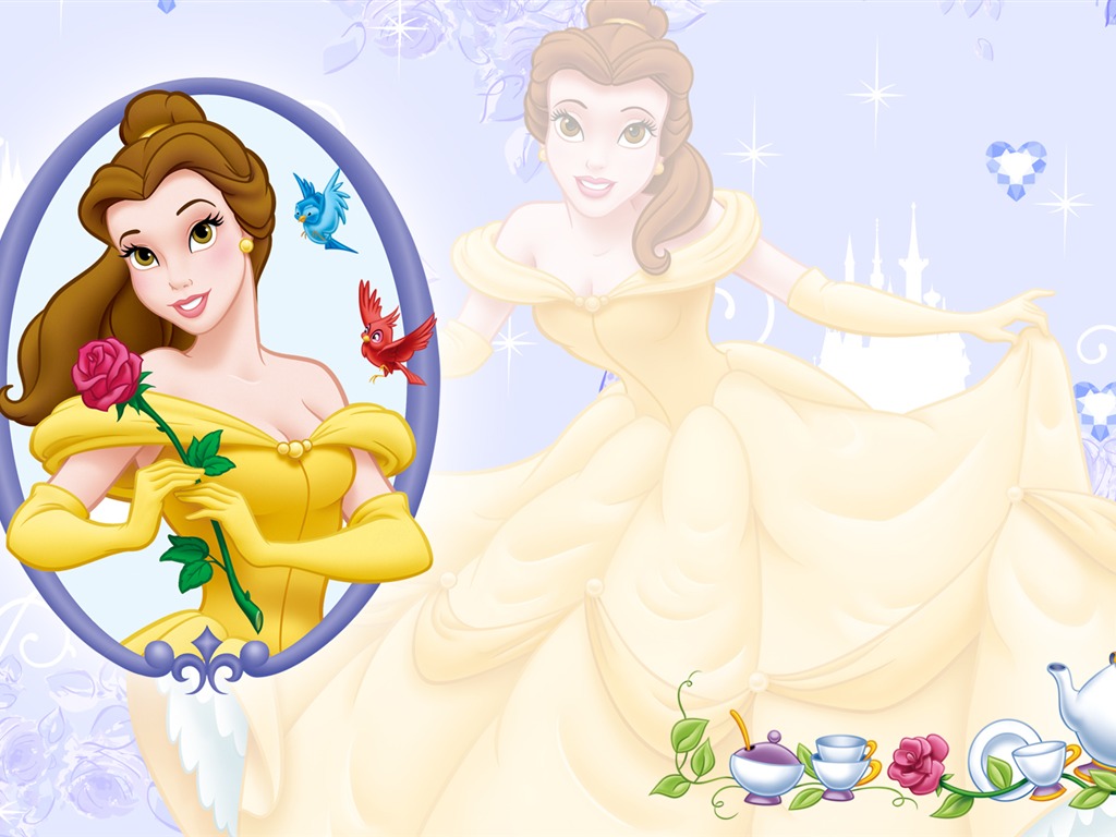 Princezna Disney karikatury tapety (1) #9 - 1024x768