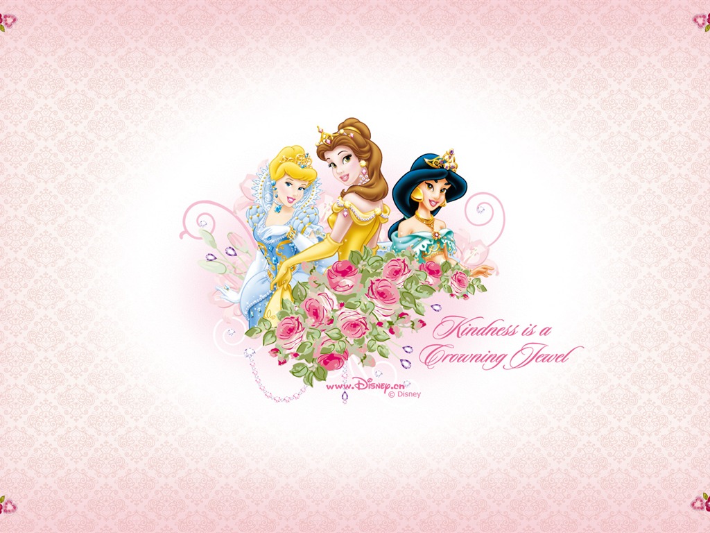 Princezna Disney karikatury tapety (1) #19 - 1024x768