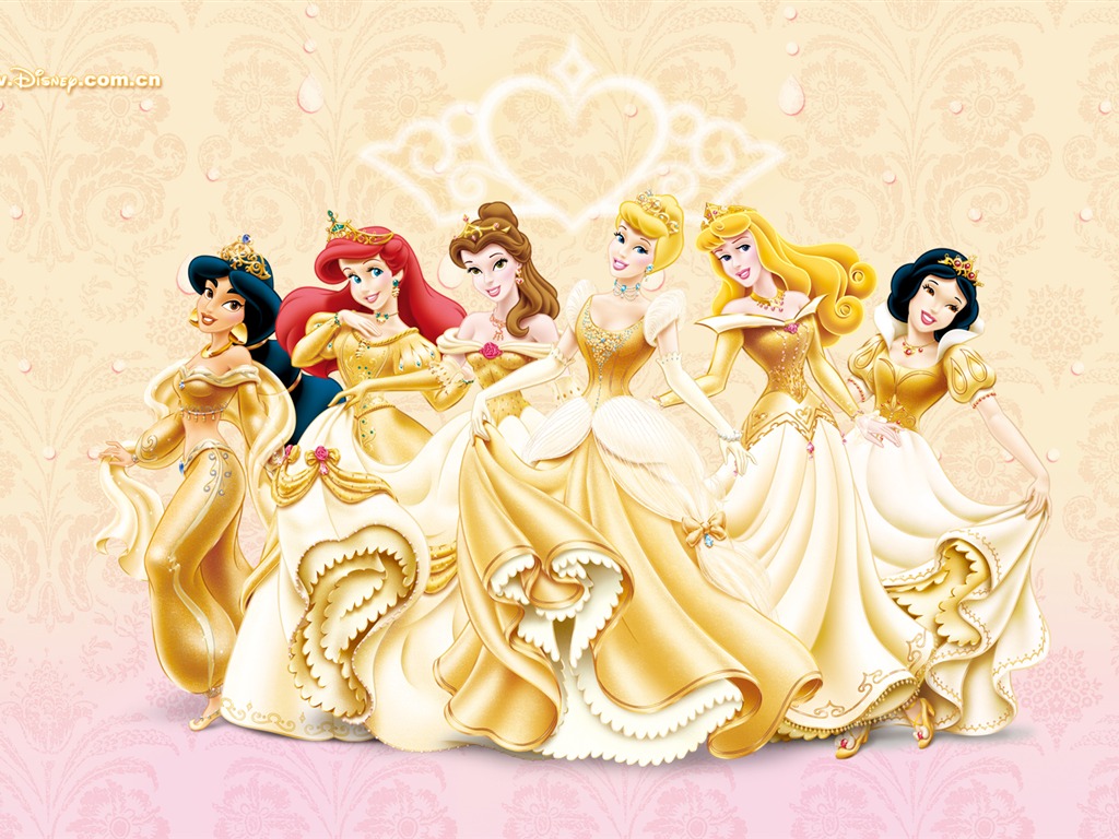 Princezna Disney karikatury tapety (1) #20 - 1024x768