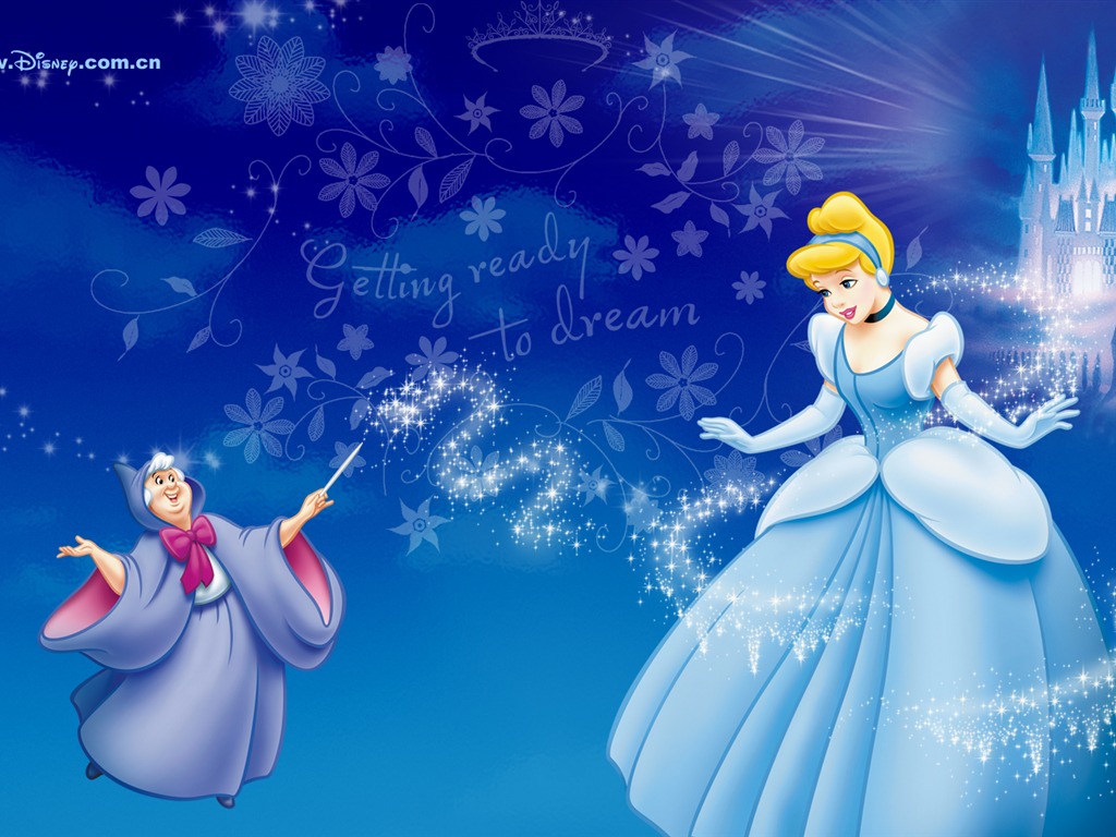 Princess Disney cartoon wallpaper (2) #2 - 1024x768