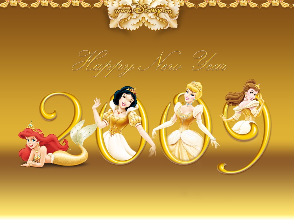 Princess Disney cartoon wallpaper (2) #8 - 1024x768