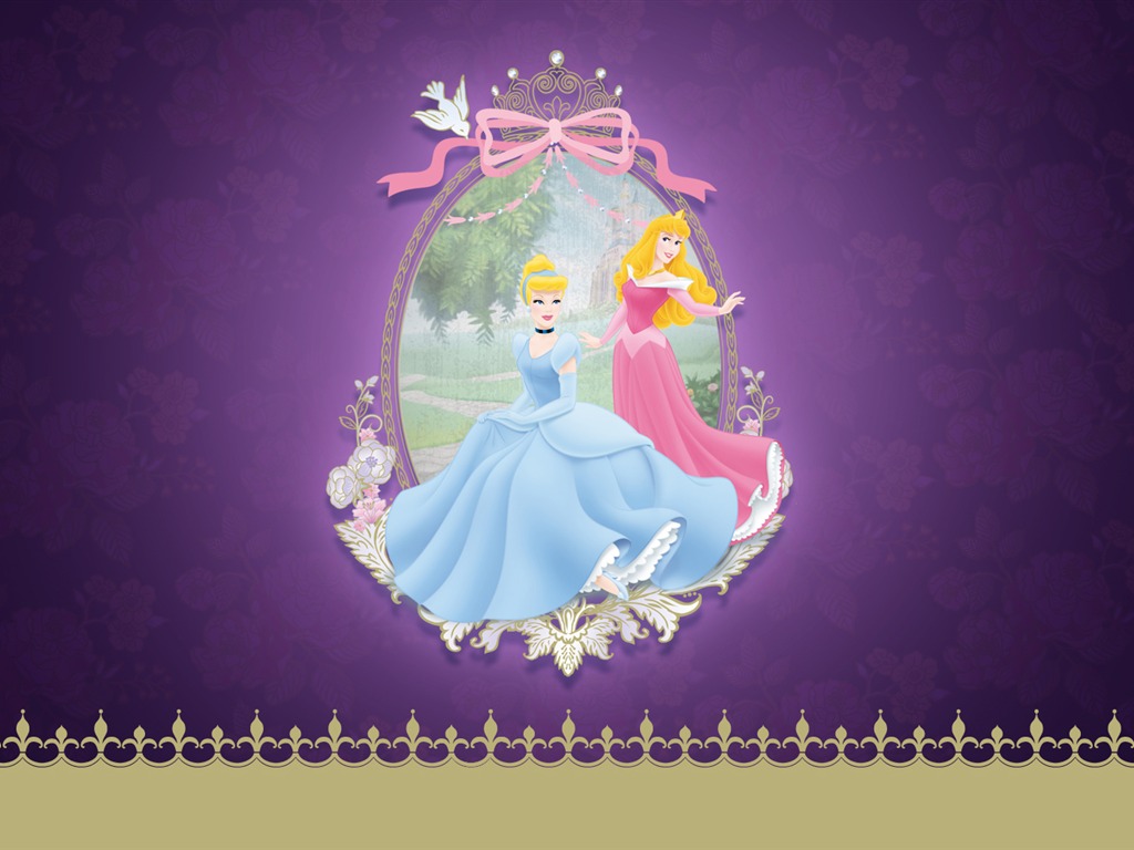 Princezna Disney karikatury tapety (2) #11 - 1024x768