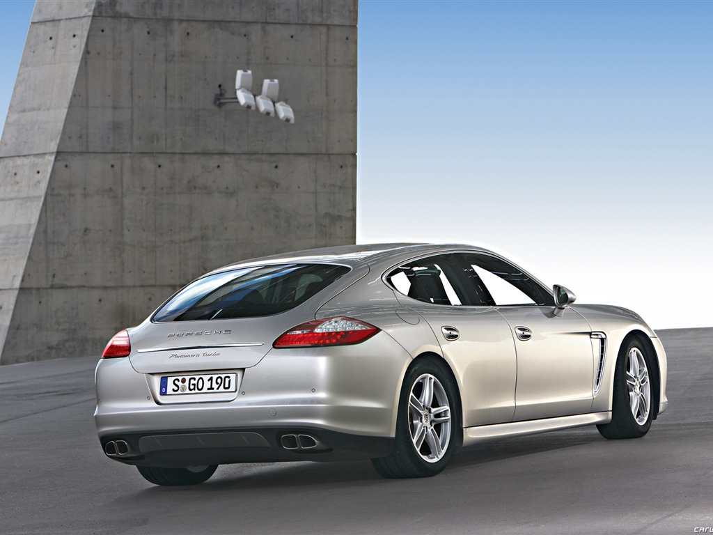 포르쉐 Panamera 터보 - 2009의 HD 벽지 #40 - 1024x768