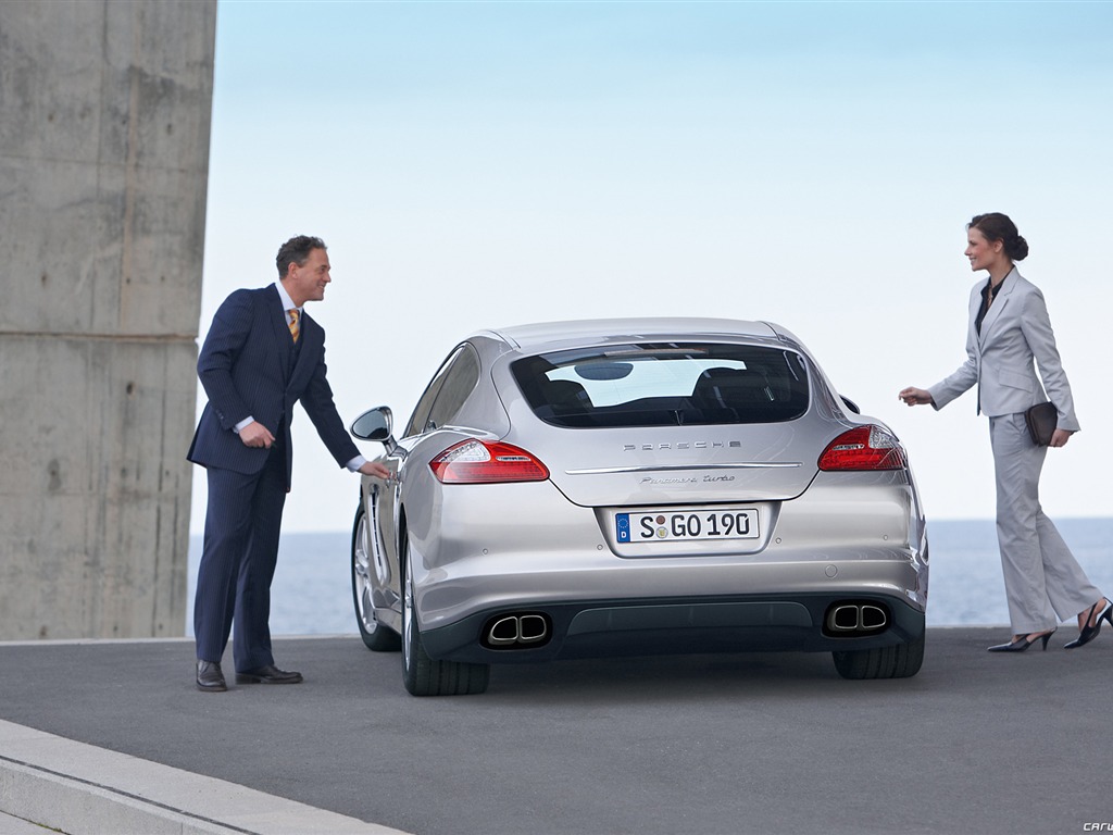 Porsche Panamera Turbo - 2009 HD tapetu #44 - 1024x768