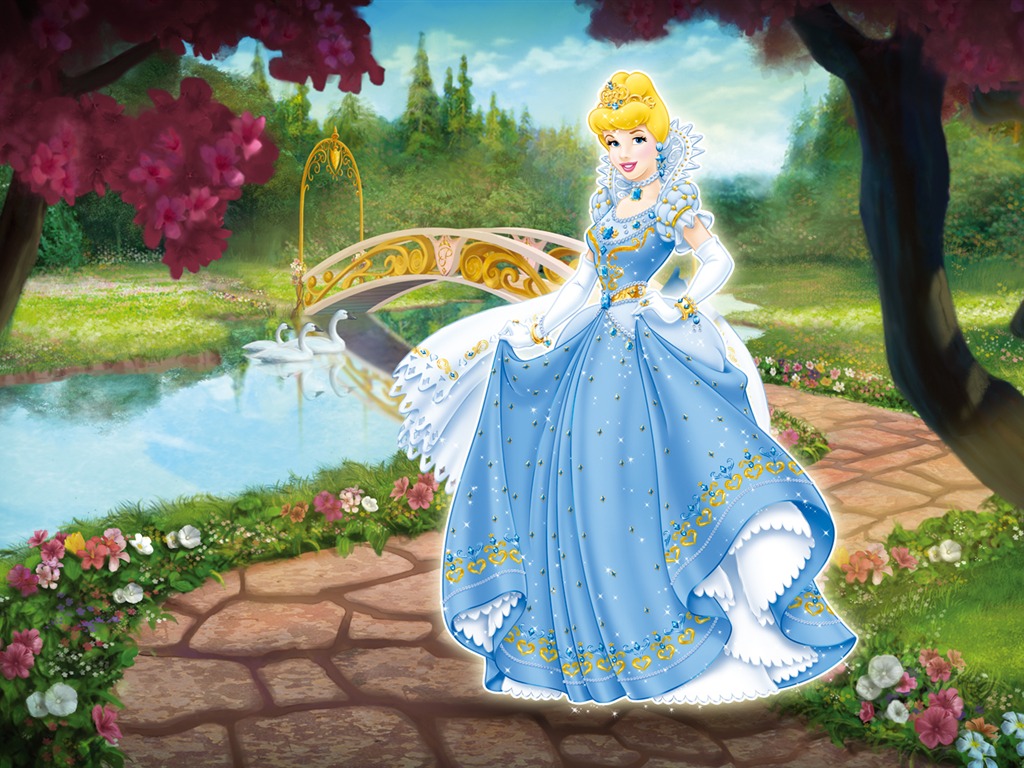 Princess Disney-Zeichentrickfilm Tapete (3) #6 - 1024x768
