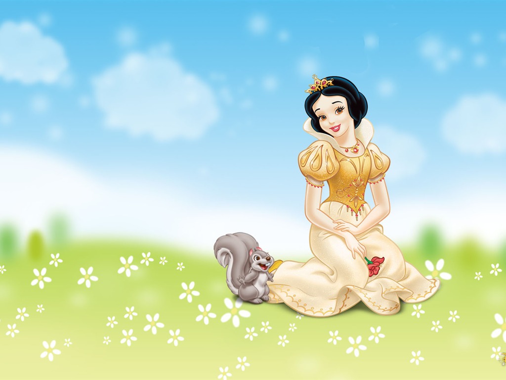 Princess Disney-Zeichentrickfilm Tapete (3) #8 - 1024x768