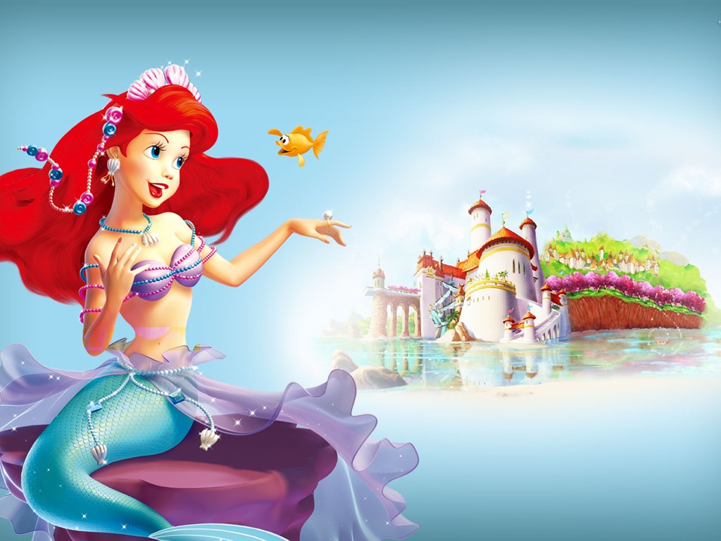 Princess Disney-Zeichentrickfilm Tapete (3) #14 - 1024x768