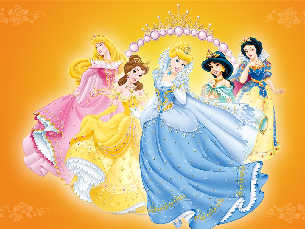 Princess Disney-Zeichentrickfilm Tapete (3) #17 - 1024x768