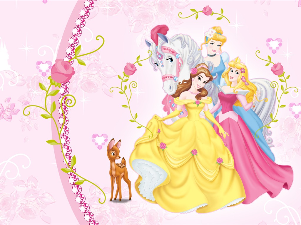 Princess Disney-Zeichentrickfilm Tapete (3) #18 - 1024x768
