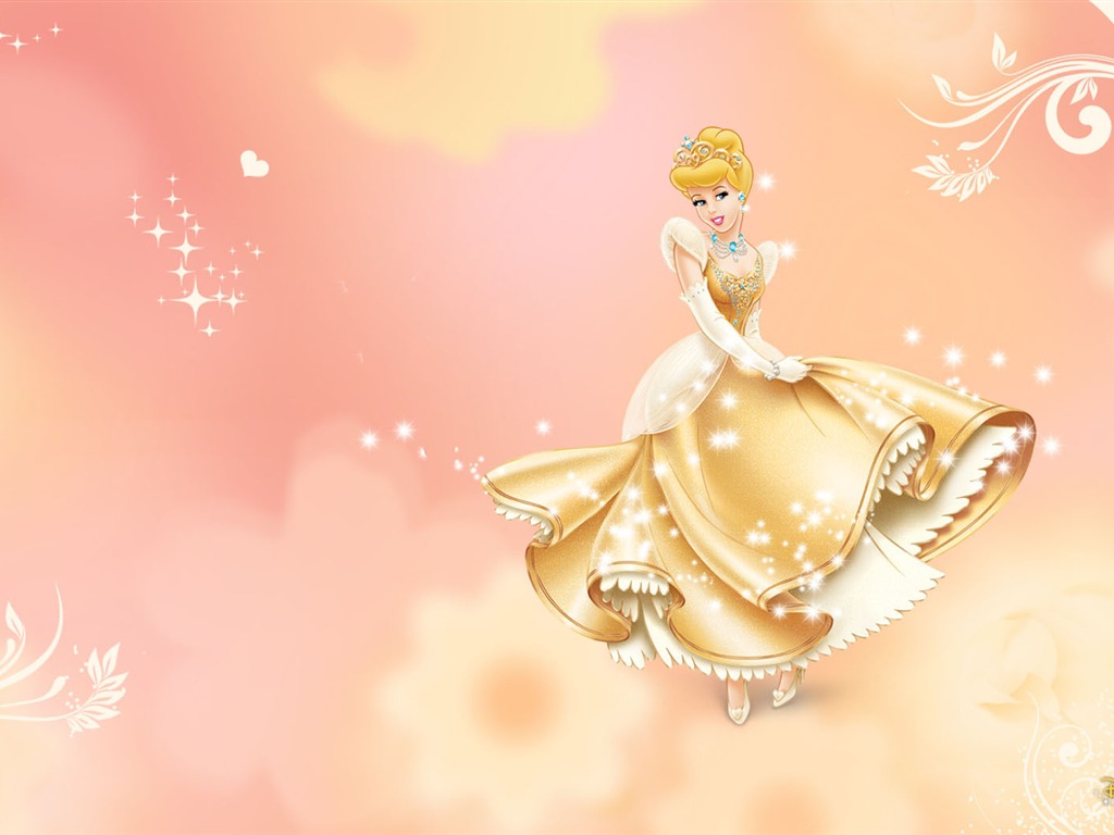 Princess Disney cartoon wallpaper (4) #5 - 1024x768