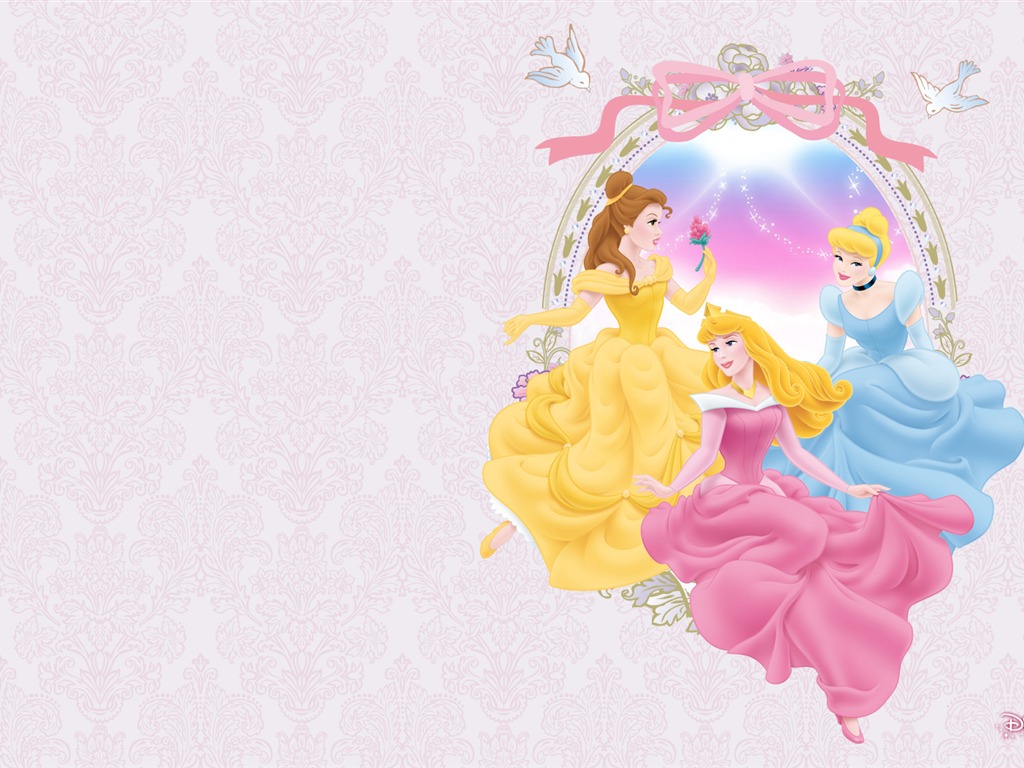 Princezna Disney karikatury tapety (4) #6 - 1024x768