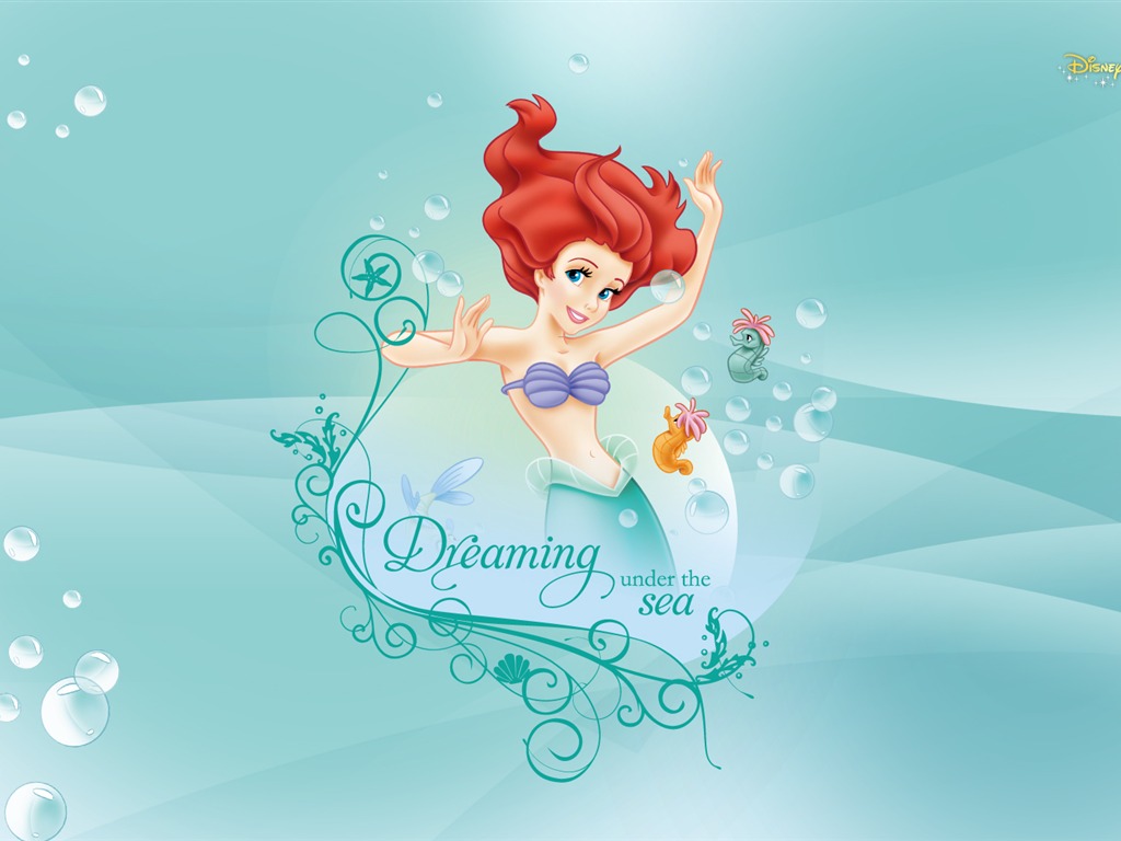 Princezna Disney karikatury tapety (4) #13 - 1024x768