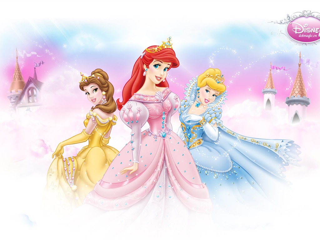 Princezna Disney karikatury tapety (4) #19 - 1024x768