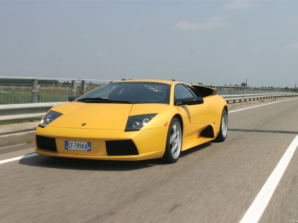 Lamborghini Murcielago - 2001 兰博基尼(一)14 - 1024x768