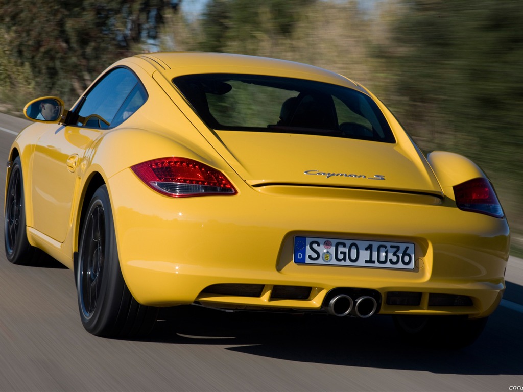 Porsche Cayman S - 2009 HD wallpaper #19 - 1024x768