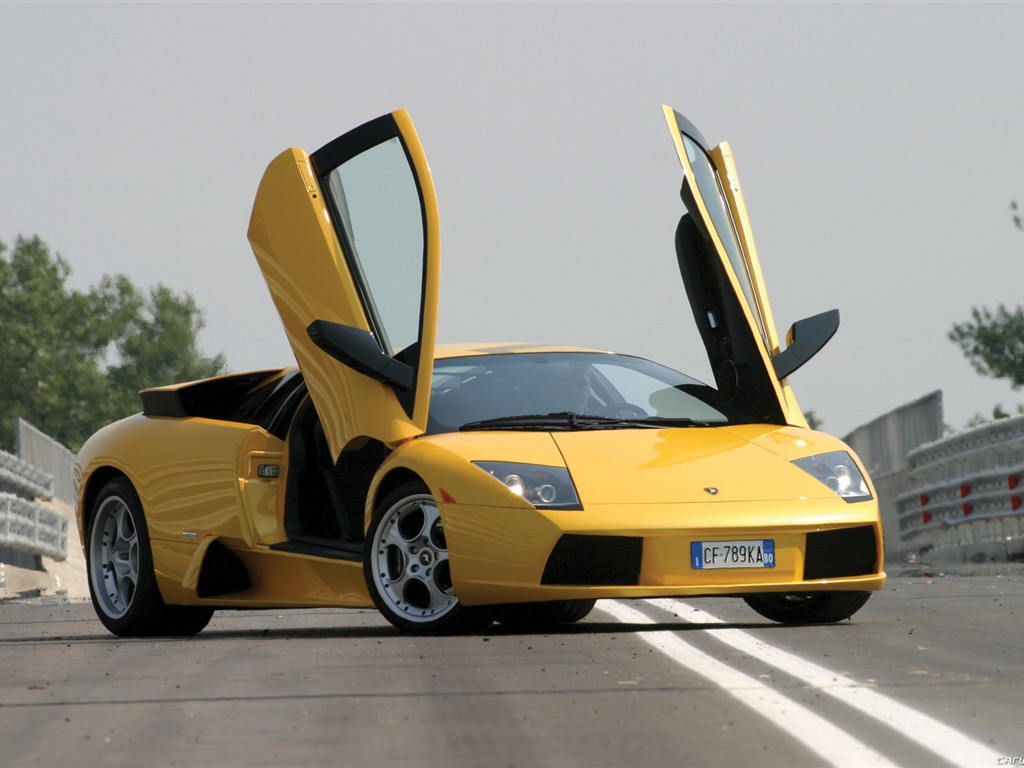 Lamborghini Murcielago - 2001 HD wallpaper (2) #11 - 1024x768