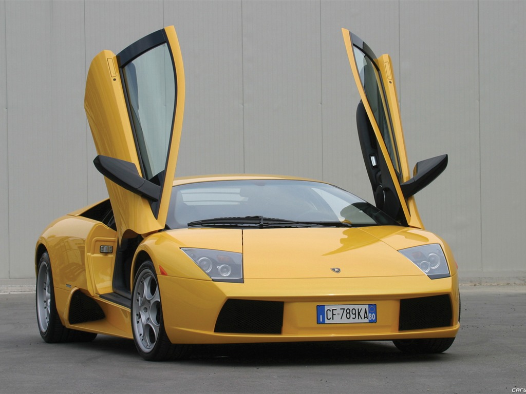 Lamborghini Murcielago - 2001 兰博基尼(二)14 - 1024x768