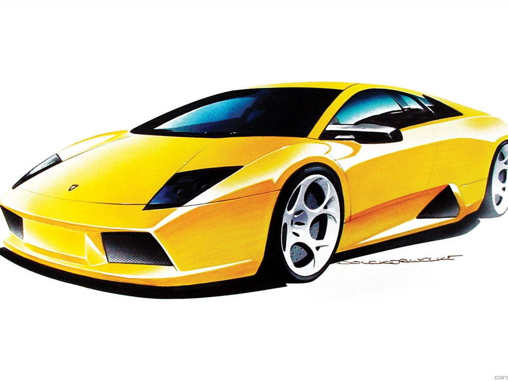 Lamborghini Murciélago - 2001 fondos de escritorio de alta definición (2) #44 - 1024x768