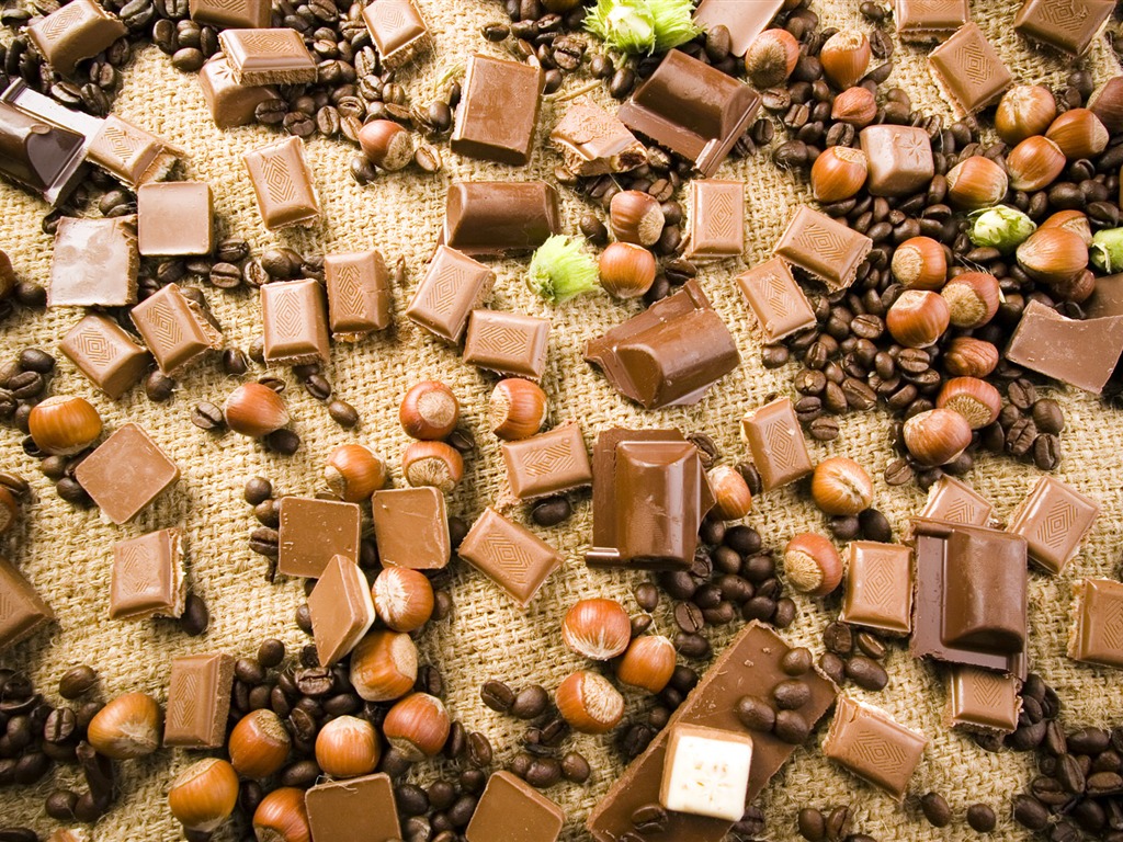 Chocolate plano de fondo (1) #3 - 1024x768