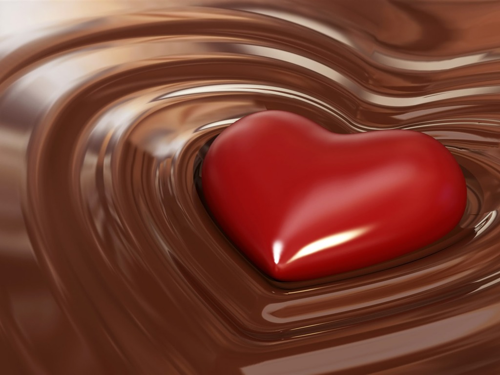 Chocolate plano de fondo (2) #11 - 1024x768