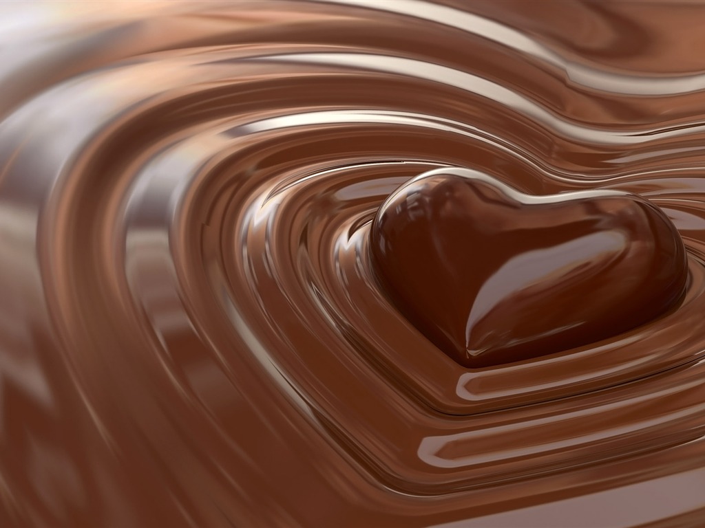 Chocolate plano de fondo (2) #12 - 1024x768