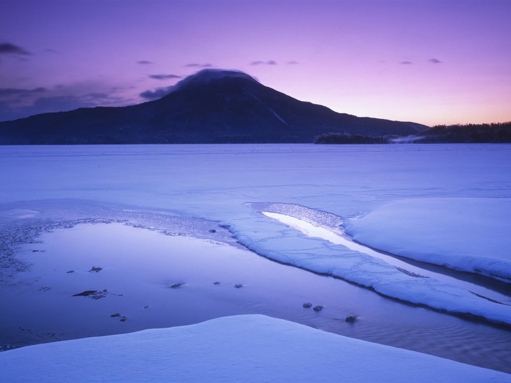 寬屏雪景 壁紙(三) #1 - 1024x768