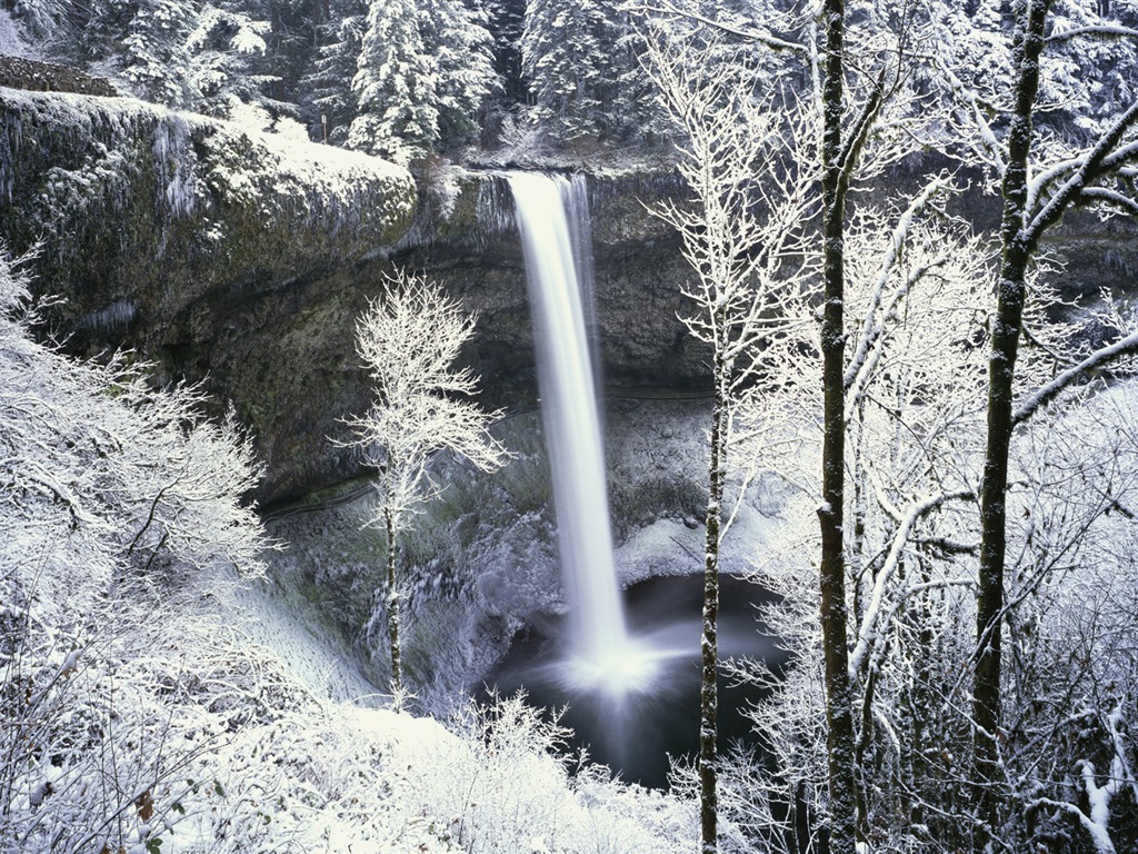 寬屏雪景 壁紙(四) #16 - 1024x768