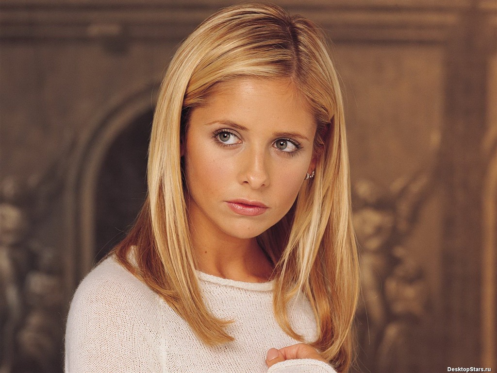 Sarah Michelle Gellar hermosos fondos de escritorio (1) #30 - 1024x768