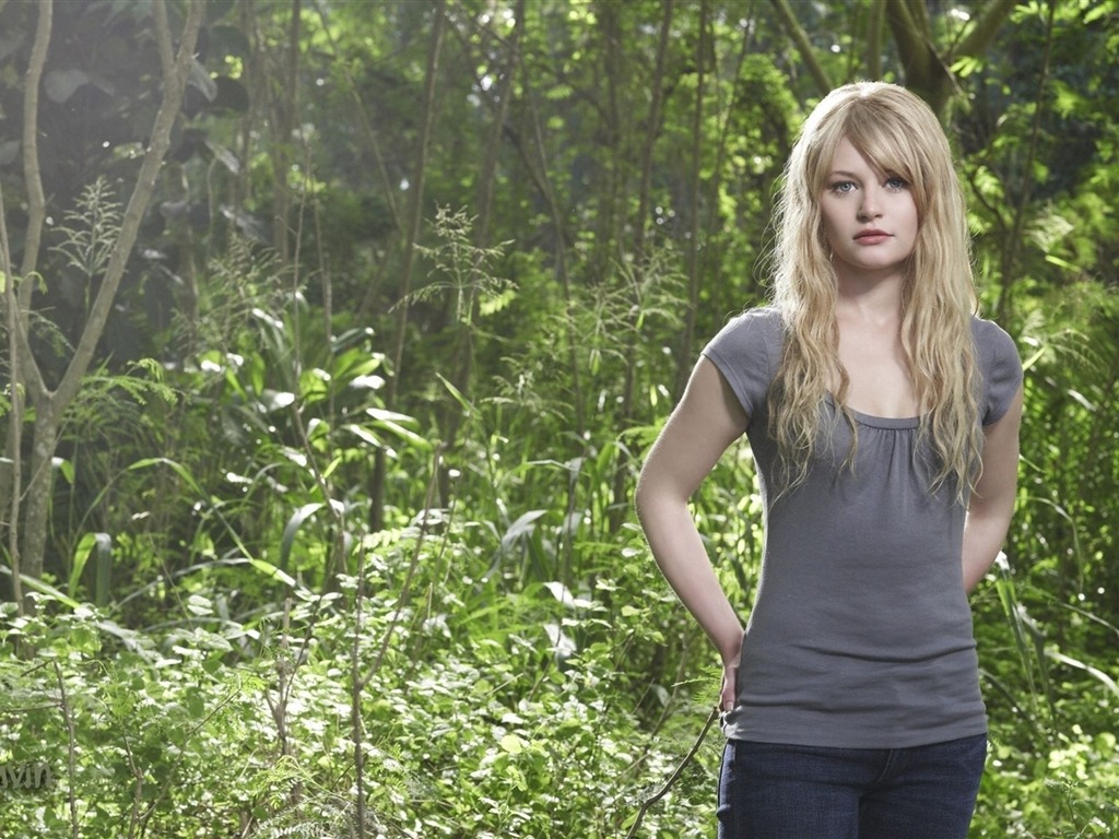 Emilie de Ravin krásnou tapetu #5 - 1024x768