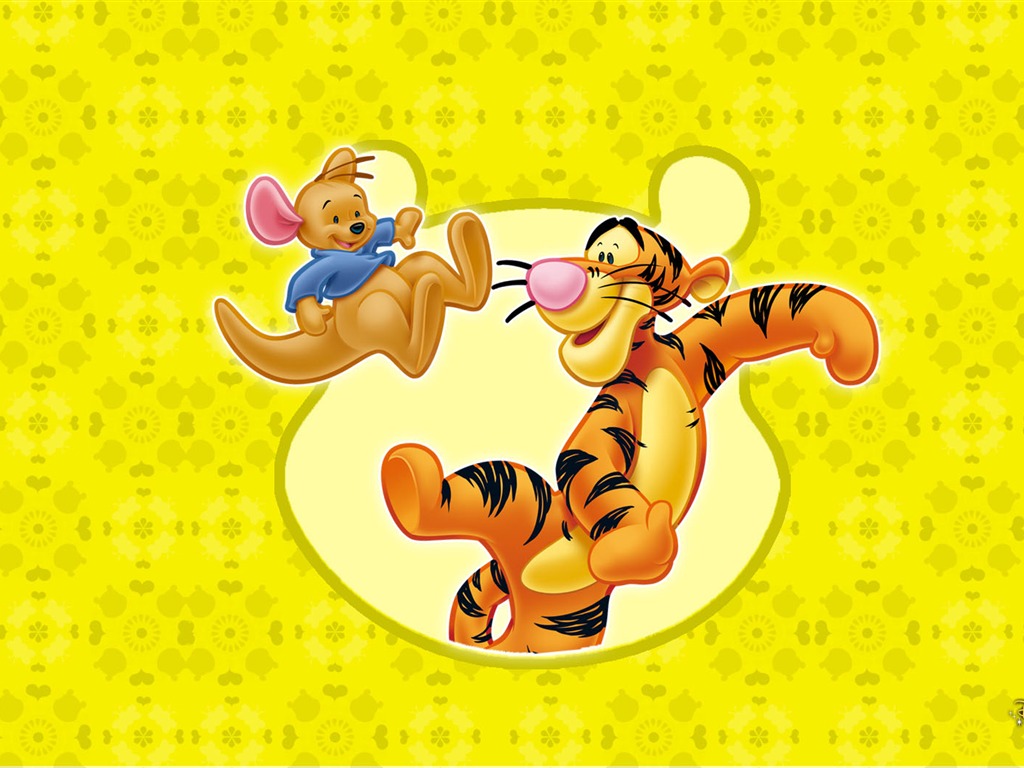 Walt Disney de dibujos animados de Winnie the Pooh fondo de pantalla (1) #4 - 1024x768