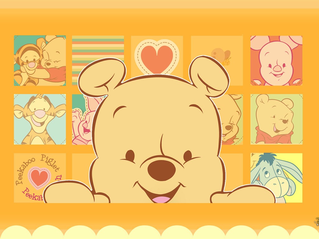 Walt Disney de dibujos animados de Winnie the Pooh fondo de pantalla (1) #21 - 1024x768
