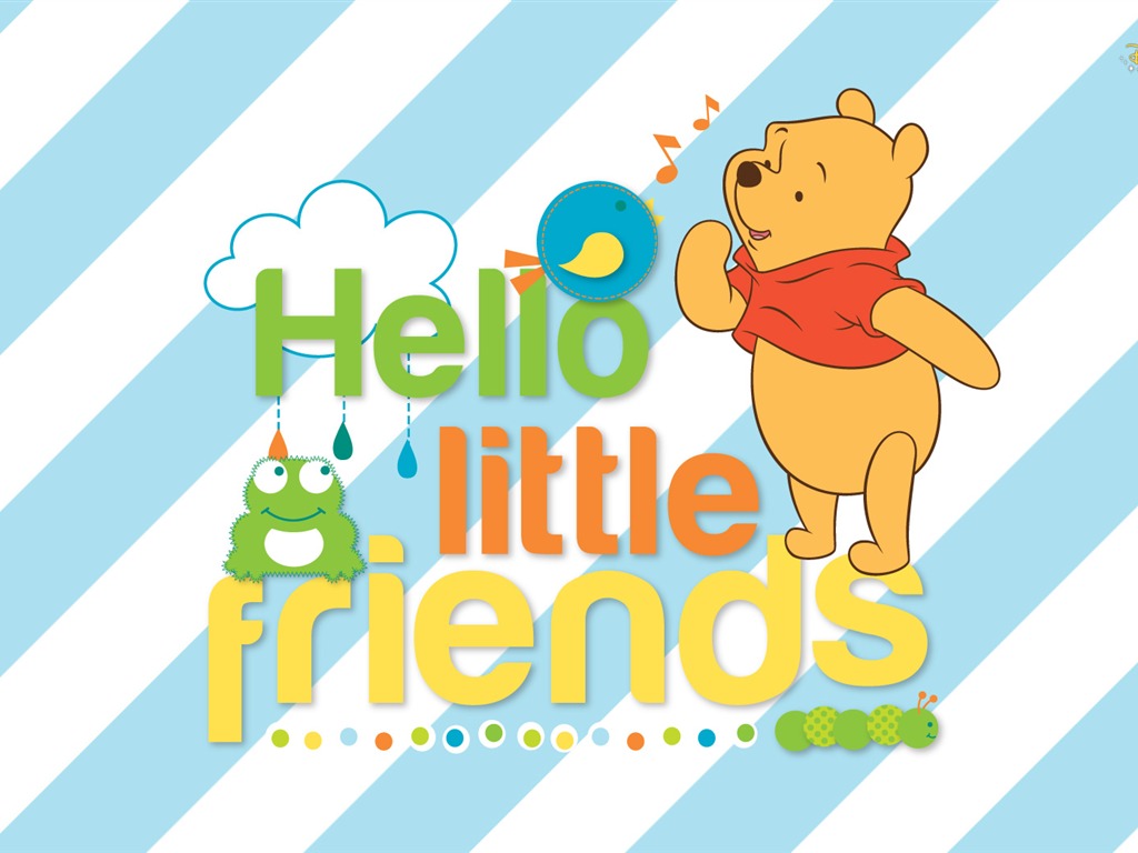 Walt Disney cartoon Winnie the Pooh wallpaper (2) #6 - 1024x768