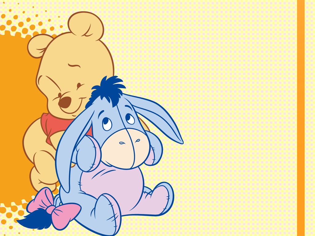 Walt Disney de dibujos animados de Winnie the Pooh fondo de pantalla (2) #16 - 1024x768