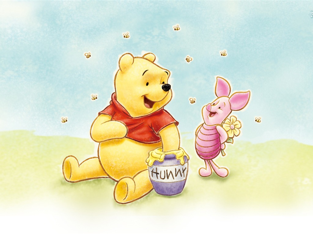 Walt Disney cartoon Winnie the Pooh wallpaper (2) #21 - 1024x768