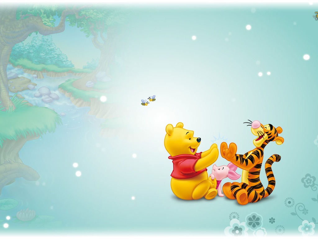 Walt Disney Zeichentrickfilm Winnie the Pooh Tapete (2) #22 - 1024x768