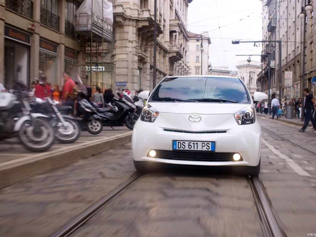 Toyota iQ - 2009 HD wallpaper (1) #8 - 1024x768