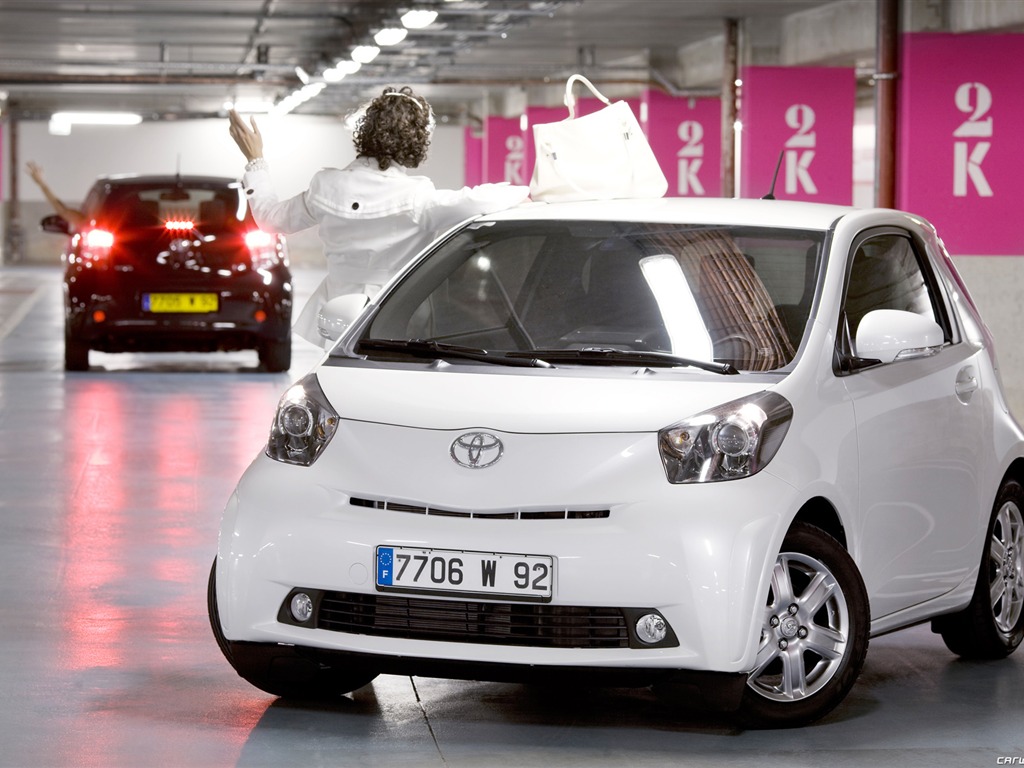 Toyota iQ - 2009 fonds d'écran HD (2) #30 - 1024x768