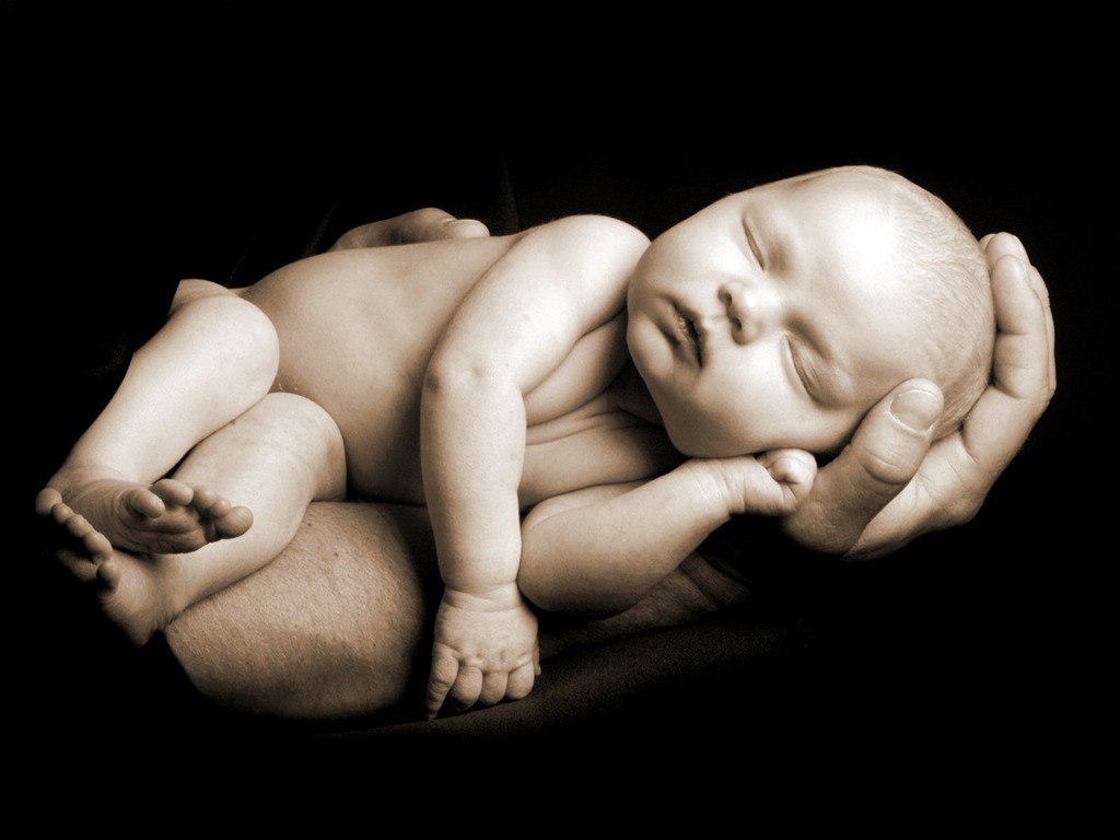 可愛Baby 壁紙(一) #20 - 1024x768
