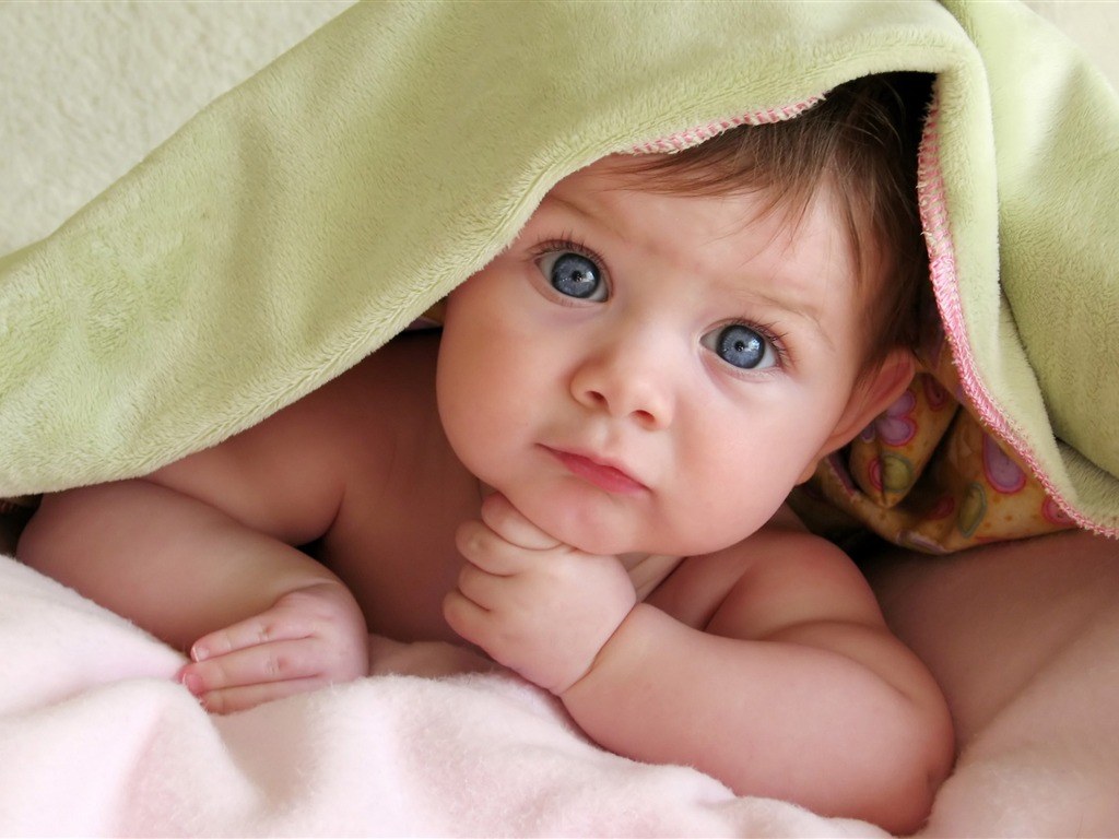 可愛Baby 壁紙(三) #20 - 1024x768