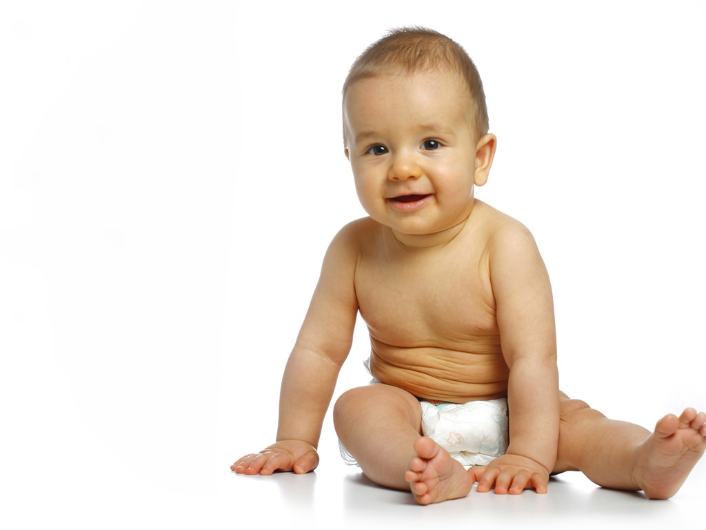 可愛Baby 壁紙(六) #12 - 1024x768