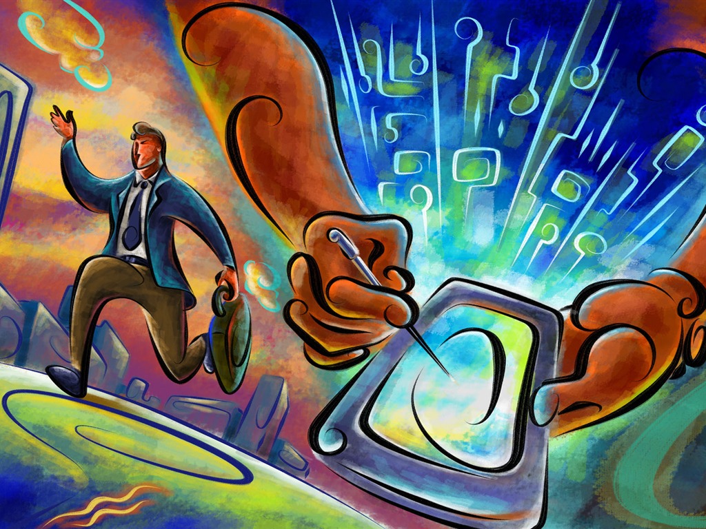 手繪寬屏生活 壁紙(10) #14 - 1024x768