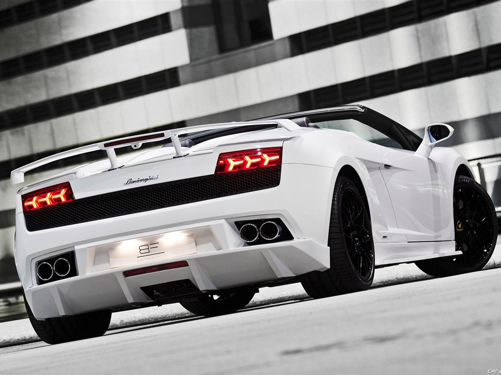 Rendimiento de BF Lamborghini Gallardo Spyder GT600 - 2010 fondos de escritorio de alta definición #6 - 1024x768