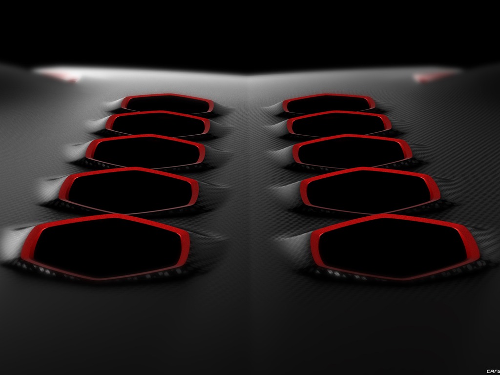 Concept Car Lamborghini Sesto Elemento - 2010 蘭博基尼 #8 - 1024x768