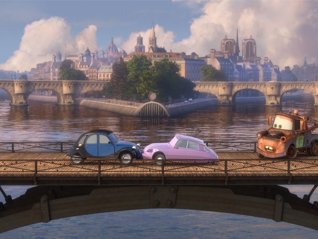Cars 2 wallpapers #33 - 1024x768