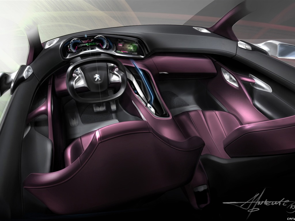 Concept Car Peugeot HR1 - 2010 HD wallpaper #34 - 1024x768