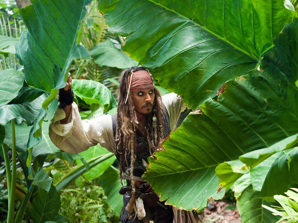 Piratas del Caribe: El extraño fondos de pantalla Mareas #7 - 1024x768