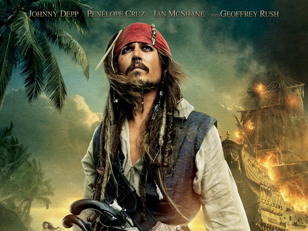 Pirates of the Caribbean: On Stranger Tides 加勒比海盜4 壁紙專輯 #9 - 1024x768